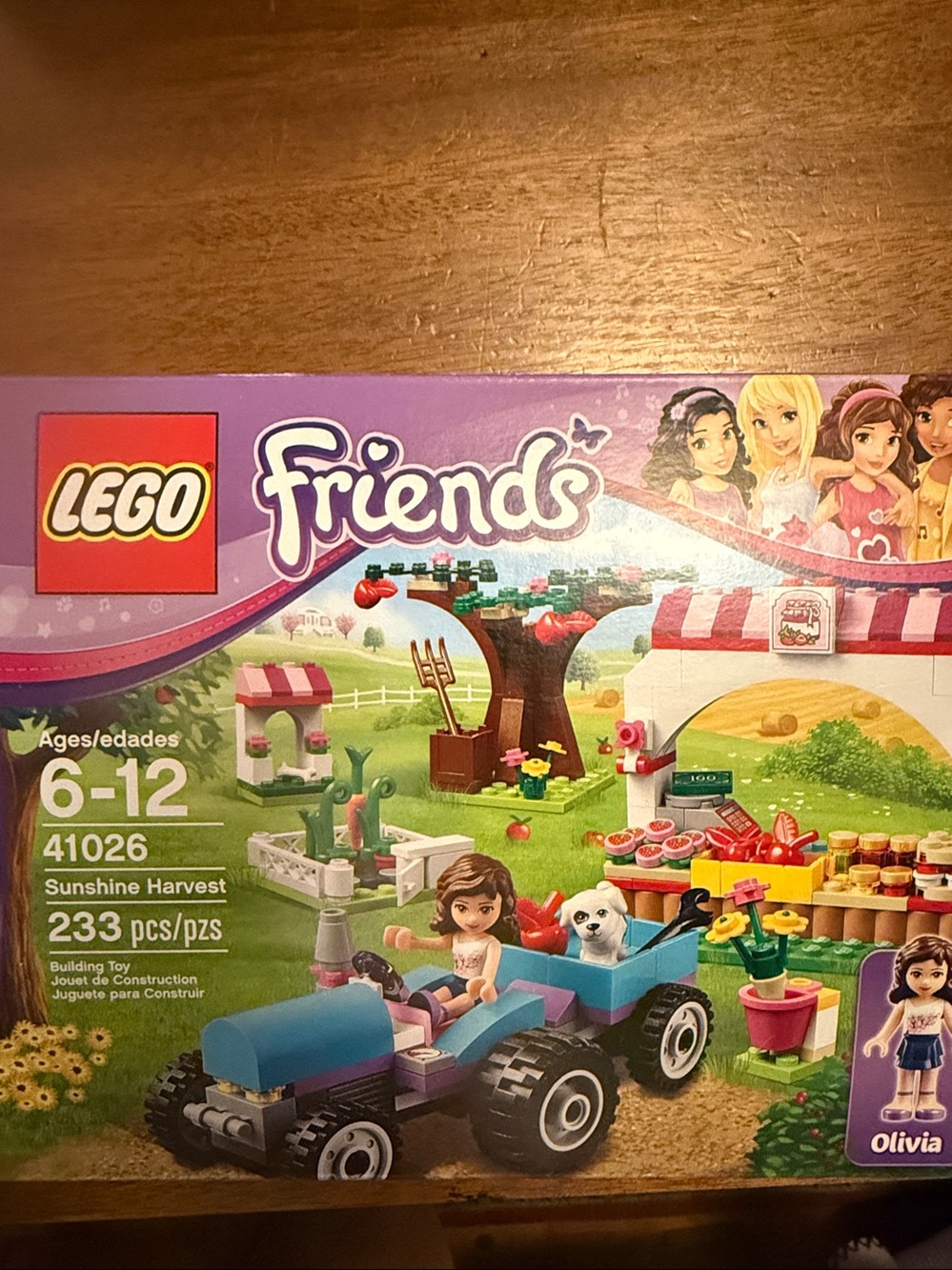 NWT LEGO Friends 41026 Sunshine Harvest. 233 pieces. RARE!